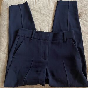 Sezane Gustavo Trousers in Navy. Size 4.
